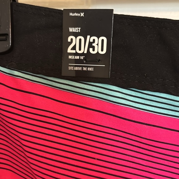 NWT Boys Hurley Shoreline Boardshorts 20 MSRP $38 Multi - Picture 3 of 7